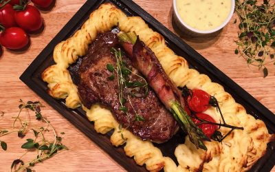 Plankstek med entrecote