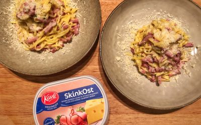 Pasta med Kavli skinkost
