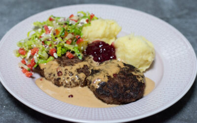 Lingonfärsbiffar