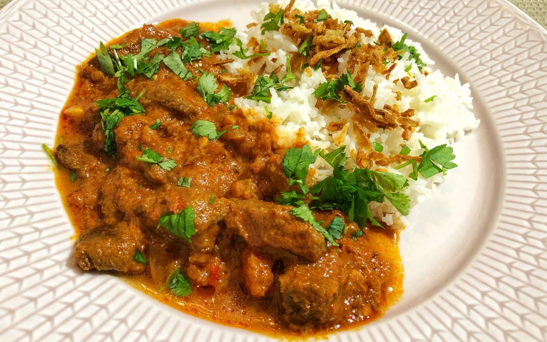 Tandoorigryta av nöt