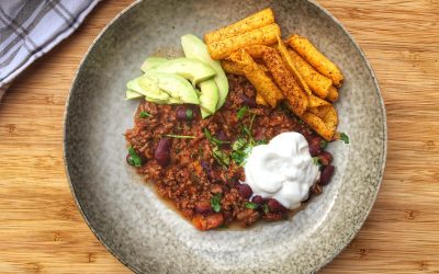 Taco con carne