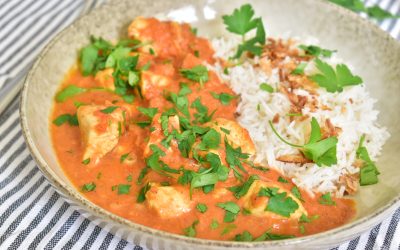 Kycklinggryta med smak av garam masala