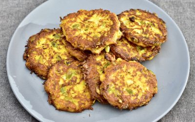 Pumpa- och halloumibiffar