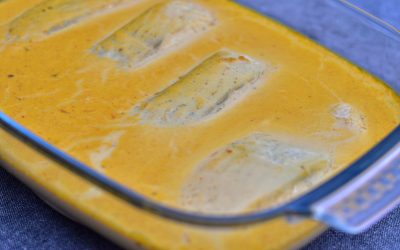 Krämig lax med chilisås