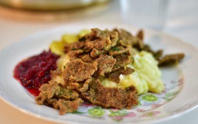 Renskav med potatispuré