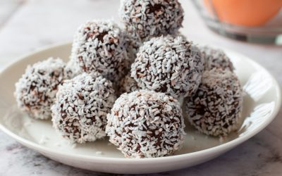 Chokladbollar med smak av apelsin
