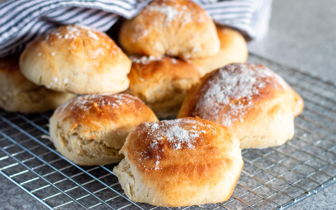 Nattjästa dinkelfrallor