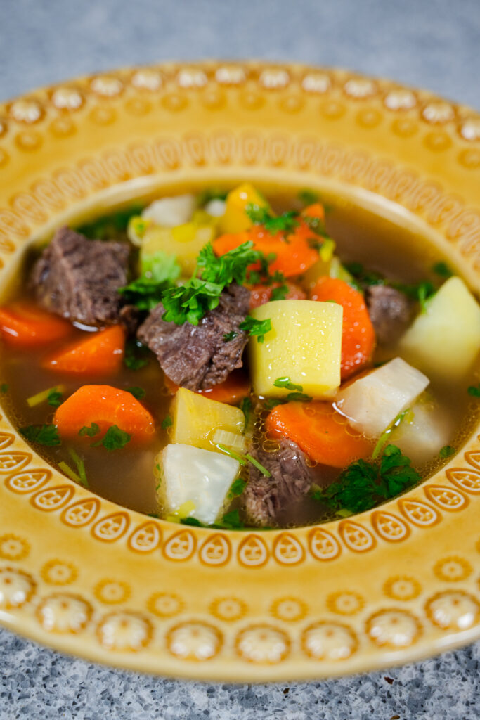Finsk köttsoppa 
